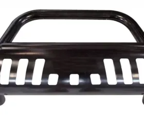 TrailFX Pwdr Ctd Black Mild Steel 3 Inch Diameter W/Skid Plate W/O Light Mounting Tabs